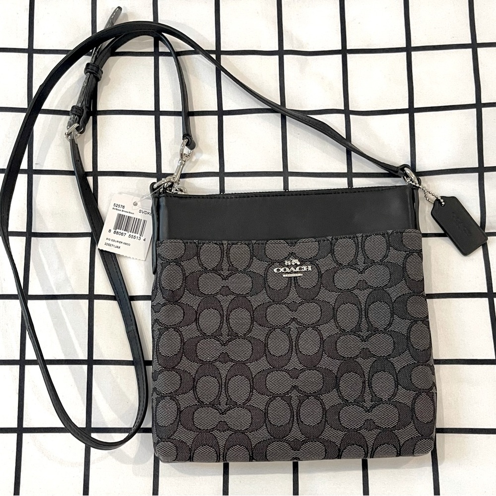 Coach Signature Courier Crossbody Bag